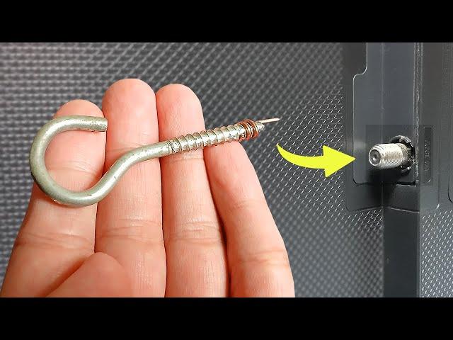 Don't Buy New Antennas Anymore! Make Your Own TV Antenna Easily At Home! How To Build TV Antenna!