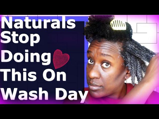 3 Wash Day Mistakes We Make with Deep Conditioning Natural Hair: 4c, 4b, 4a hair Friendly