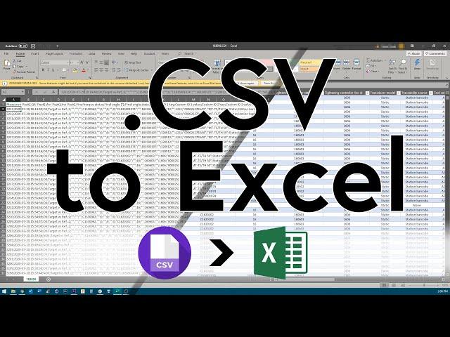 Opening .CSV Files with Excel - Quick Tip on Delimited Text Files