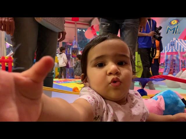 Baby Samaira turns 1 | Mumbai Indians