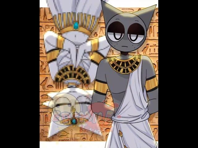 Egyptian trend️//[Wenda x Gray]:🩶//#alightmotion #animation #sprunki #trend