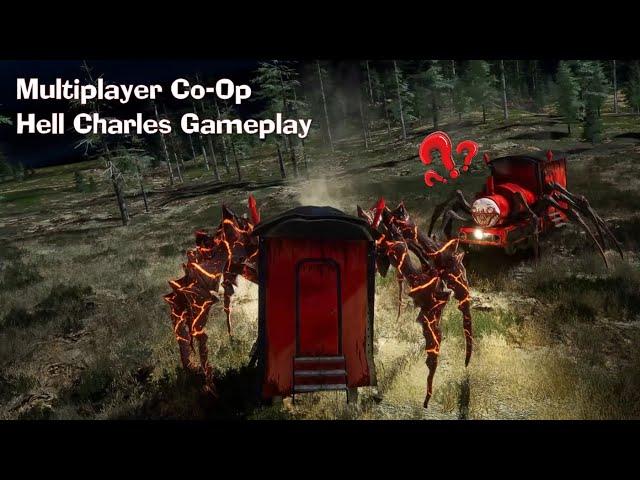 HELL CHARLES VS CHARLES (Play As Hell Charles Co-Op Multiplayer) - Choo-Choo Charles