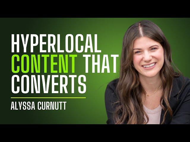 From Almost Quitting to $10M in Volume via Hyperlocal IG Content With Alyssa Curnutt