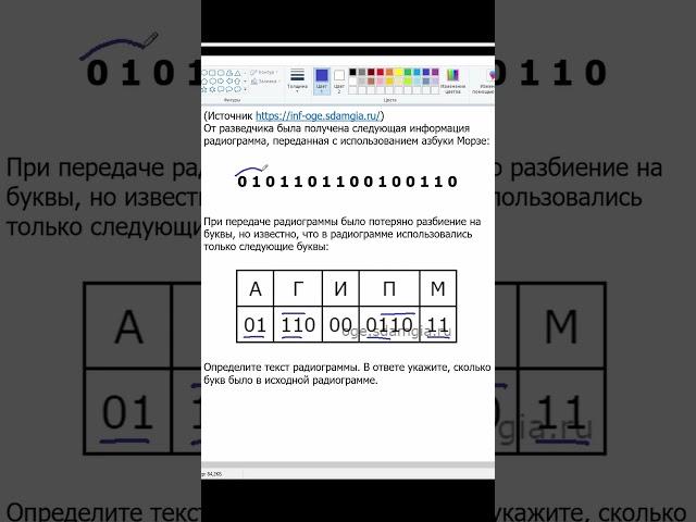 ОГЭ 2024 задание 2 Кодирование и декодирование информации #ОГЭ #ОГЭ2 #информатика