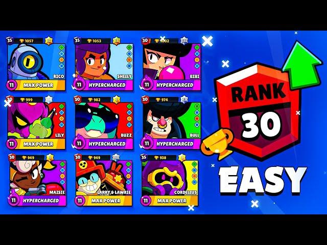 Best ways to Push a Rank 30 in Brawl Stars  (PRO TIPS AND GUIDE)