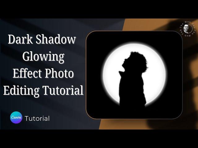 Dark Shadow Glowing Effect in Minutes | Canva Tutorial