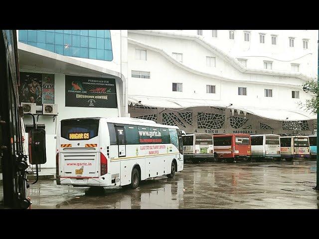 GSRTC vadodara Bus stand | Time lapse |