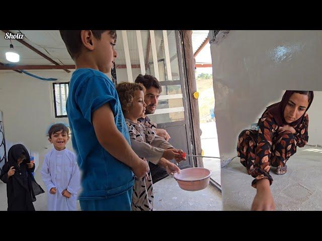 ️ A Busy Day with the Sholiz Family  | Painting, Deep Cleaning & Carpeting the House Together 