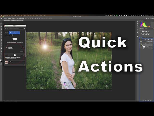 Hidden Photoshop - QUICK ACTIONS