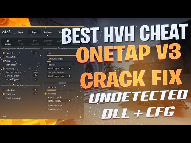 CRACKED ONETAPV3 DLL FIXED | LEGIT WORKING | NO CRASH | (DLL IN DESCRIPTION) CRASH FIX!!