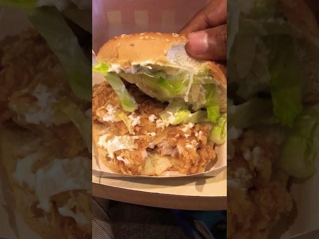 Kfc….#shorts #youtube #food #kfc #kfcchicken #kfcburger #zingerburger #friedchicken