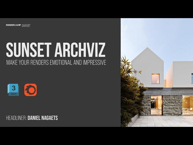 SUNSET ARCHVIZ | 3Ds Max + Corona Renderer Architectural Visualization Tutorial