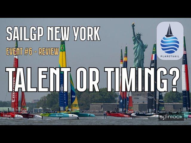 Talent or Timing? - SailGP 2025 - New York