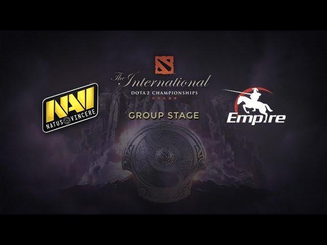 Na`Vi -vs- Empire, The International 4, Group Stage, Day 1