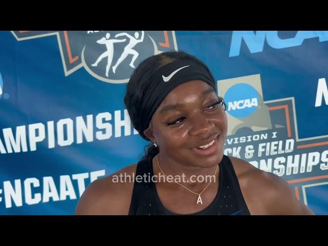 Meet the American born and raised athlete who speaks Igbo fluently- Adaobi Tabugbo #NCAATF