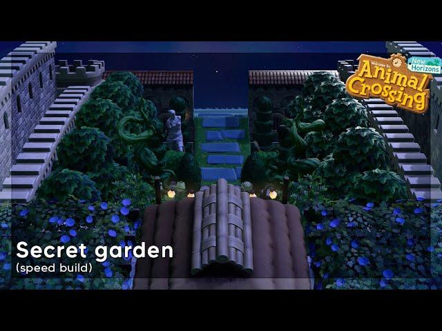 Secret Garden  // Animal Crossing New Horizons Speed build