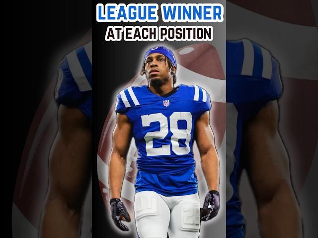 The BEST Fantasy Football League Winner to Target at Every Single Position #nfl #football