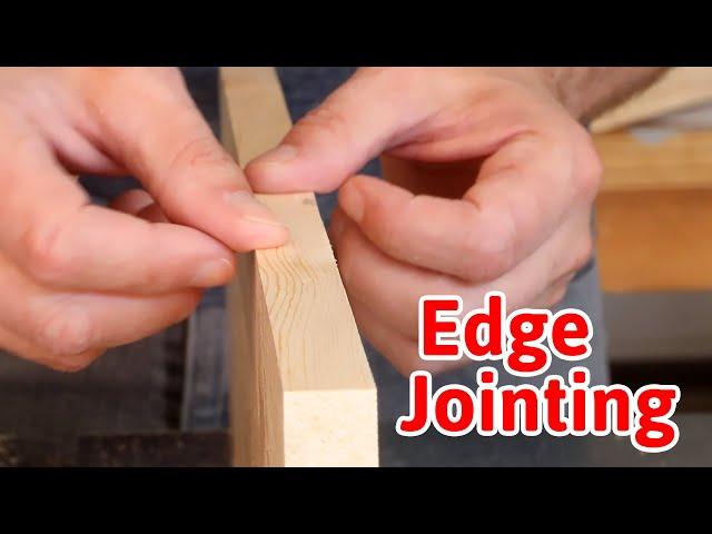 How to edge joint boards (without a jointer) to make wide panels | LOCKDOWN Day 143