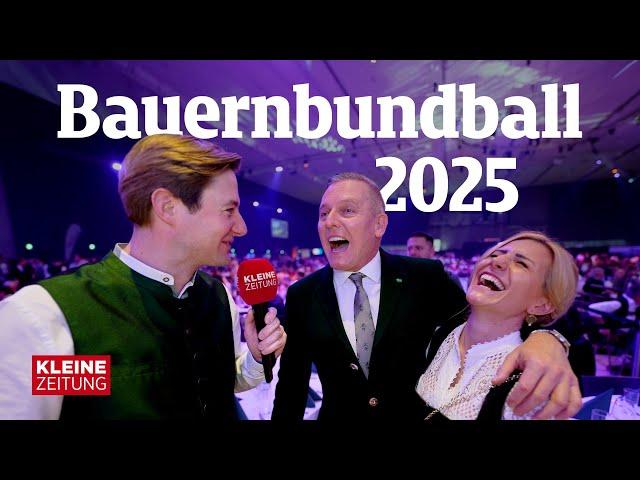 Sonderreporter am Bauernbundball zwischen 16.000 Menschen