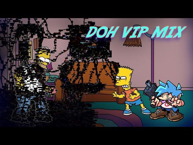 FNF X HOMER DOH VIP MIX (playable)