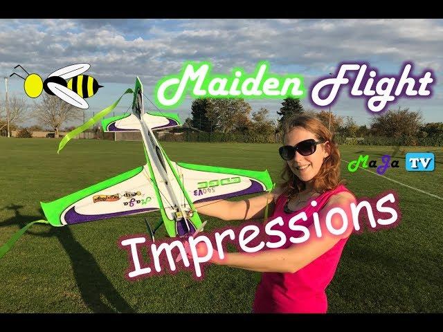 MaJa Shocky EDGE 540-V3 - Shockflyer MAIDEN FLIGHT  IMPRESSIONS | MaJa-TV #107