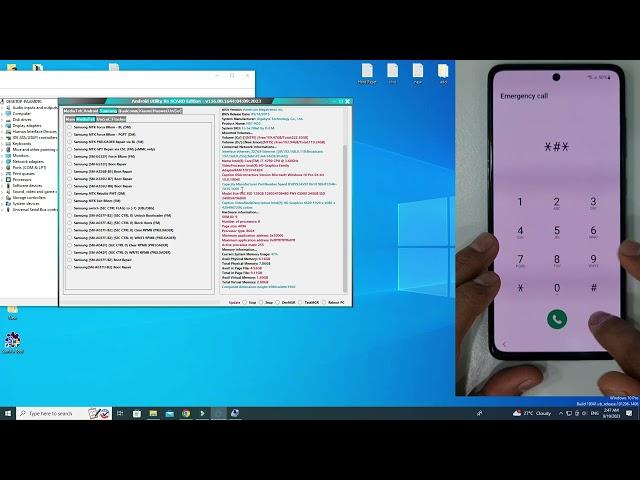 Samsung A51 FRP Bypass Android 13 Enable ADB Failed, *#0*# Method Not Working Fix - Free Bypass Tool