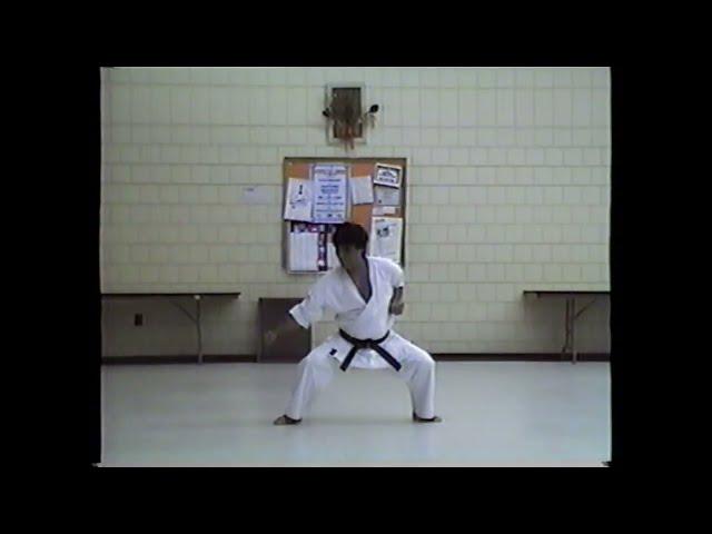 Shihan Kiyoshi 1988 -  Fukyugata Ni Demonstration