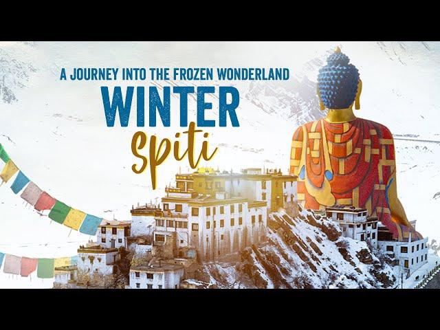 Winter Wonderland in Spiti Valley : Epic Snowy Adventure! | Cinematic Journey