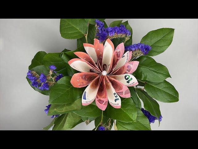 Origami Geldblume: Kreative Geschenkidee für Geburtstage und Hochzeiten! 