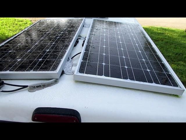 Solar Powered Refrigerator In Our 2001 Roadtrek 190 V