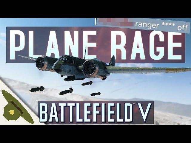 Battlefield 5: Just PLANE RAGE from salty players in the chat! | RangerDave