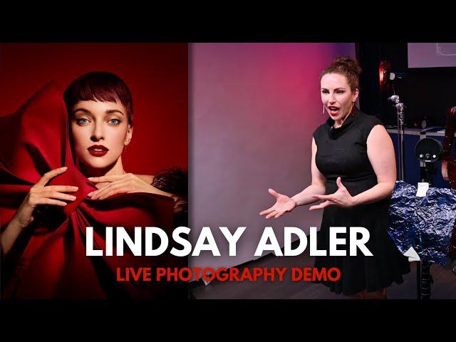 DIY Holiday Photo Shoots with Lindsay Adler | Adorama Event Space Live Photography Demo