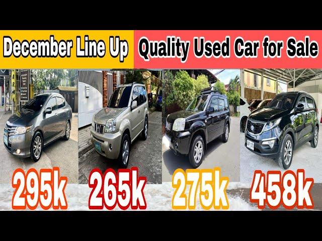 December Line Up Quality Used Car for sale