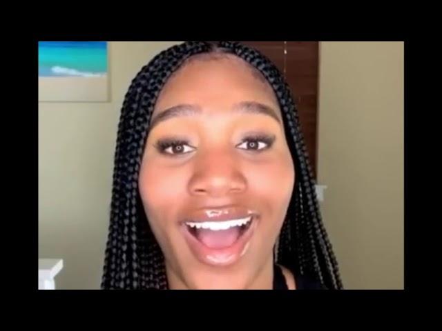 girl impersonates tiahra nelson (tears were shed)