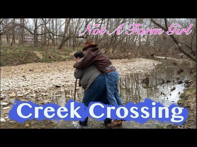 Creek Crossing at Plan Bee Orchard and Farm