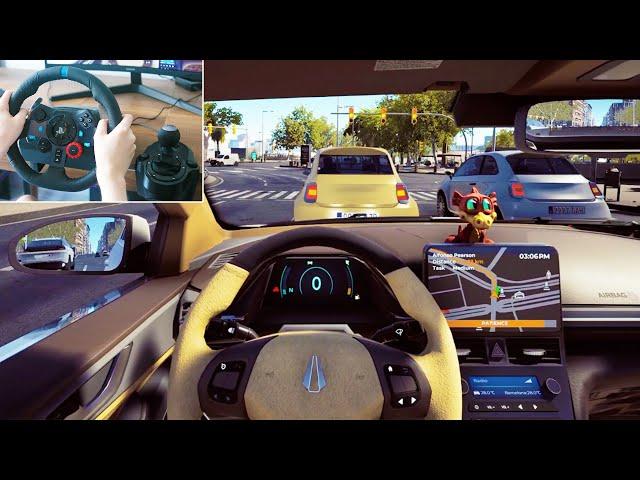 Taxi Life: A City Driving Simulator Gameplay - Part 3 | Logitech G29