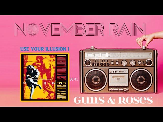 [Cassette Tape] 건즈 앤 로지스(Guns N' Roses) - November Rain (1991)