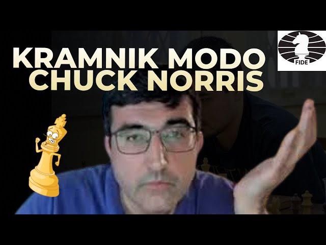 Campeão Mundial com descarrega a RAIVA no tabuleiro - KRAMNIK VS TOPALOV