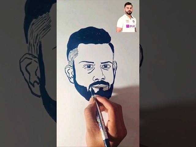 Virat Kohli ️ Drawing || ️RCB Jersy || #viratkohli #rcb #ipl2023 #tanay