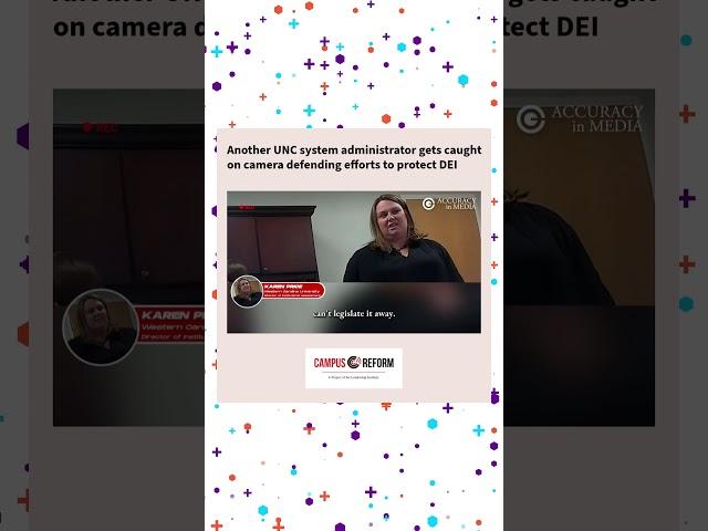 Another UNC system administrator gets caught on camera defending efforts to protect DEI