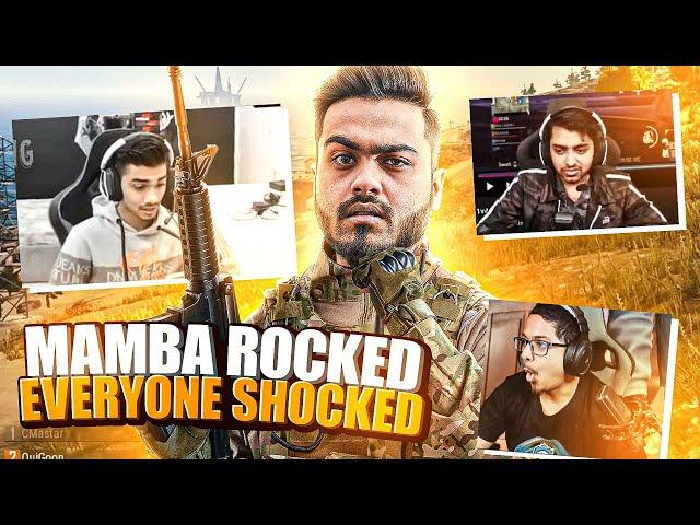 1v12 Clutch Shocks @MortaLyt @soulregaltos9810 @SoulAman *epic reaction * | 8bit MAMBA BGMI HIGHLIGHT