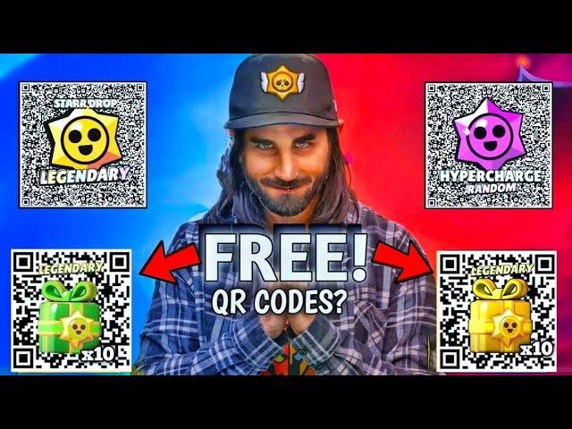 FREE x20 LEGENDARY GIFTS UPDATED QR CODE | BRAWL STARS QR CODES | BRAWL STARS NEW QR CODE