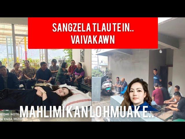 Sangzela tlau,Nupui Mahlim Ruang kan lo hmuak e..Aizawl Vaivakawn