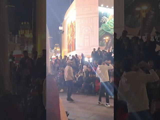 Hindi song at Picadilly Circus