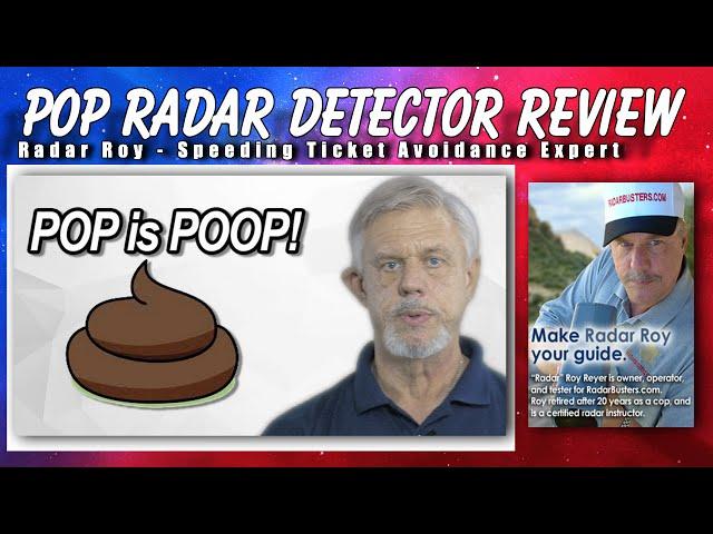 Pop Radar Detector Review - Radar Roy