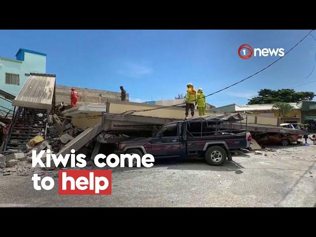 Vanuatu earthquake: NZ Disaster Response Teams arrive | 1News on TVNZ+