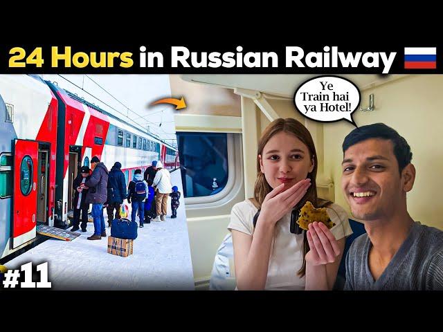 24 Hours Train Journey in Russian Railways | Murmansk to Saint petersburg 