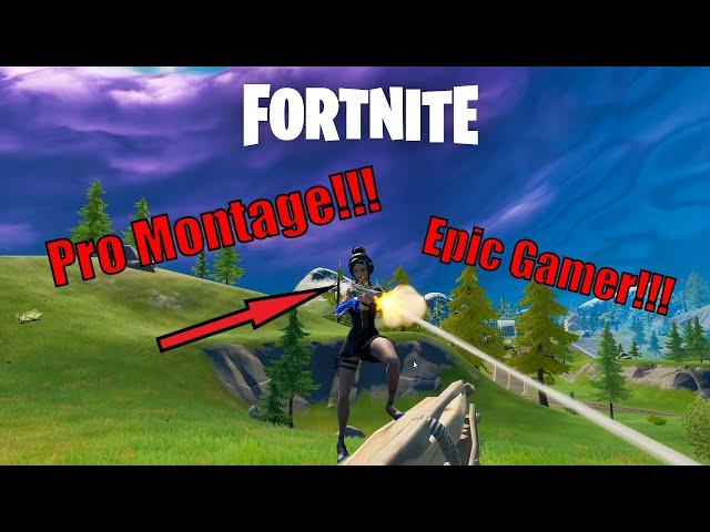 Super *EPIC* Gamer Fortnite Montage! *PRO* Gamer Moments!