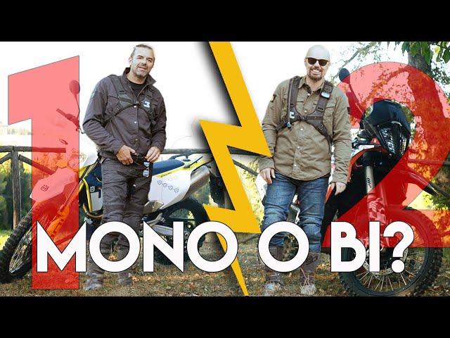 L'eterna lotta tra uno e due neuroni ️ Mono o Bicilindrico negli eventi off-road?!