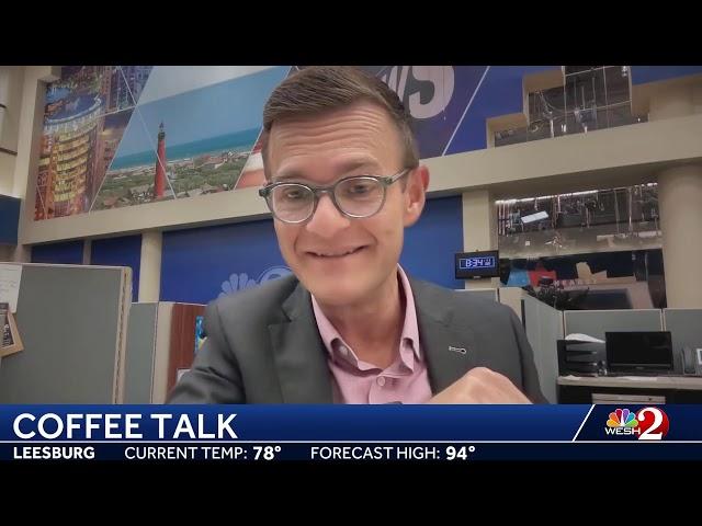 COFFEE TALK: It's a quiet morning, but a stormy afternoon- let's chat local and check in on the t…